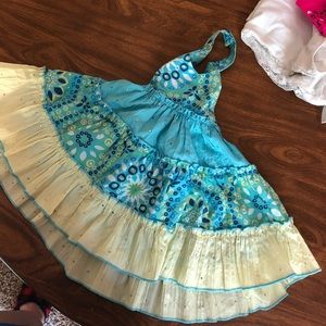 Floral flare out dress